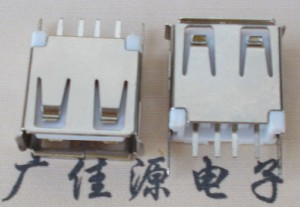 供應usb2.0立式插板,銅/鐵殼/直邊/卷邊/直插腳