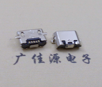 供應Micro USB 5pin反向兩腳貼板B型直邊CAD圖紙