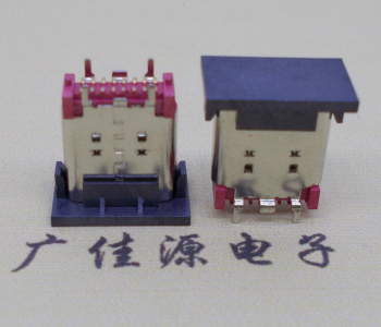 usb type c立貼16p母座,殼四插板H=10.5mm usb type c立貼16p母座,殼四插板H=10.5mm