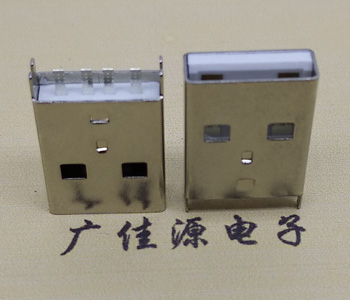 USB2.0 A公魚(yú)叉夾板0.8mm或1.0mm,立式USB插板端 USB2.0 A公魚(yú)叉夾板0.8mm或1.0mm,立式USB插板端