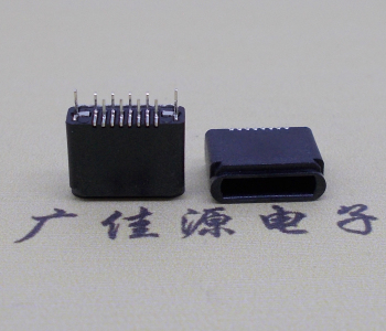 蘋(píng)果立式8p雙排插板,H=6.5充電連接器母頭