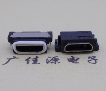 micro usb沉板防水母座,micro防水連接器ipx8等級