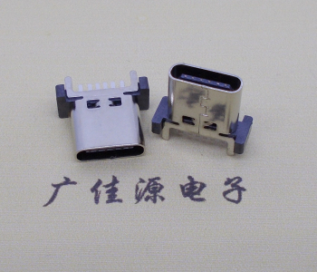 直立插板type-c6p母座連接器簡(jiǎn)易充電 直立插板type-c6p母座連接器簡(jiǎn)易充電