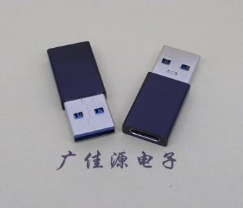 USB3.0A公轉(zhuǎn)type-C母轉(zhuǎn)接頭 長(zhǎng)度L=32mm通用標(biāo)注接口