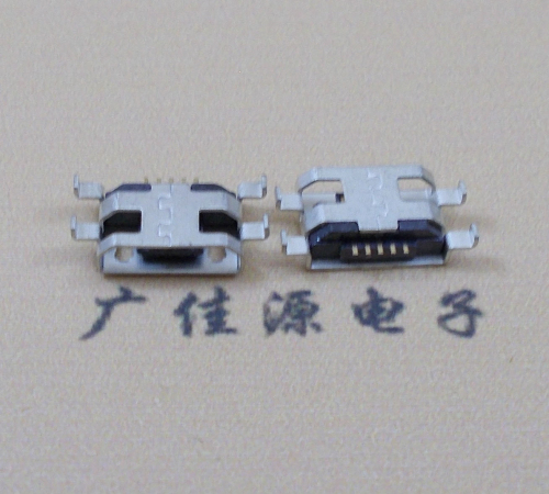 Micro USB四腳破板1.0平口