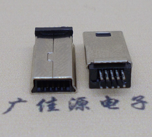 MINI USB 飛利浦10P無尖角加長(zhǎng)體插頭