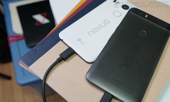 Nexus 6P、Nexus 5X接口互相供電 